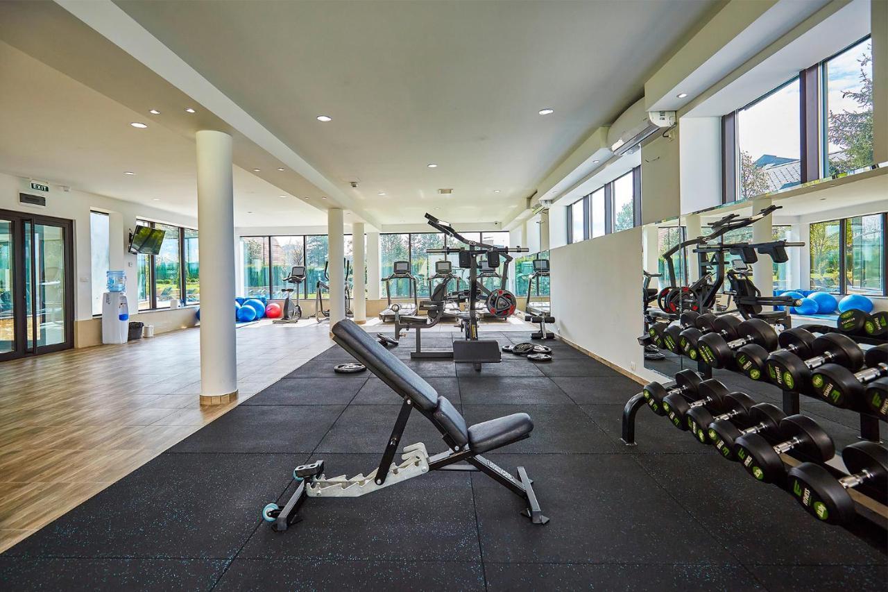 A Hoteli - Grand&Sky Hotel Tornik 즐라티보 외부 사진 The gym at the hotel